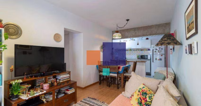 Apartamento 60m², 02 dormitórios (01 suíte) e 01 vaga - Vende-se no Brooklin Paulista