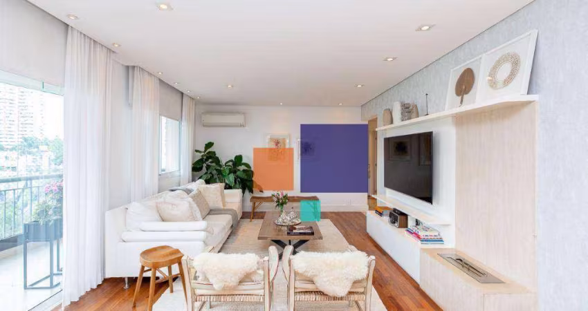 Apartamento a venda com 171m², com 5 banheiros, 4 quartos,3 vagas e 3 suites