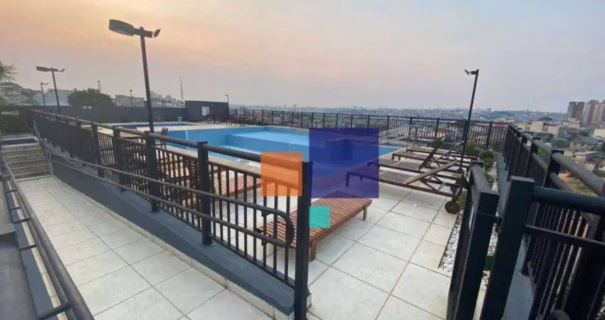 Apartamento com 2 dormitórios à venda, 55 m² por r$ 400.000,00 - utinga - santo andré/sp