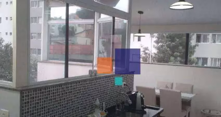 Apartamento duplex com 2 dormitórios à venda, 86 m² por r$ 478.000,00 - vila valparaíso - santo andré/sp