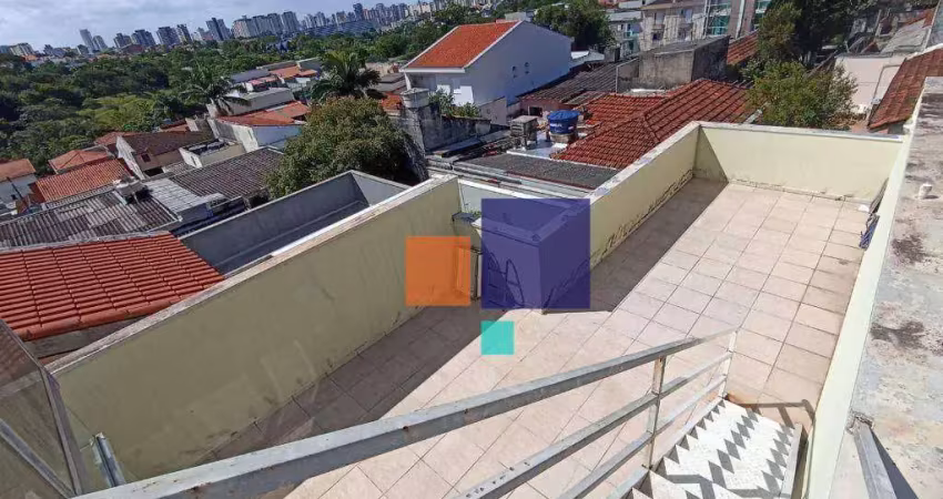 Cobertura com 3 dormitórios à venda, 150 m² por r$ 595.000,00 - vila eldízia - santo andré/sp