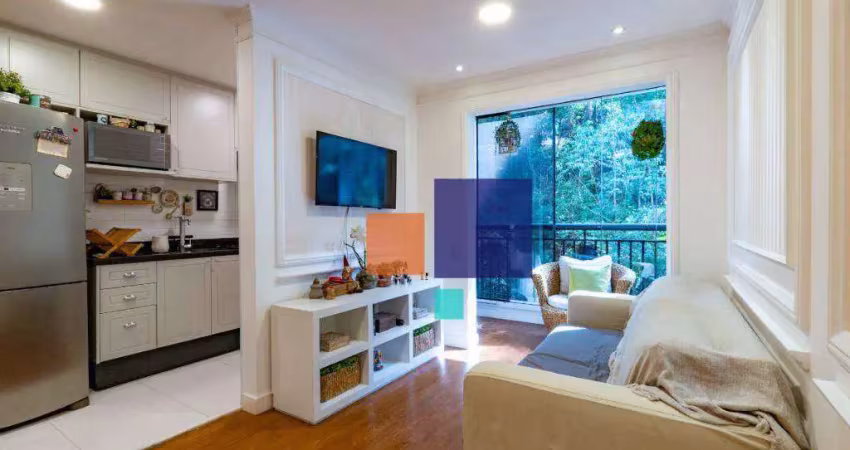 Apartamento a venda com 54m², com 2 quartos, 1 suite, uma vaga coberta