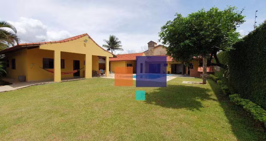 Casa com 7 dormitórios à venda, 300 m² por r$ 1.120.000,00 - bal arpoador - peruíbe/sp
