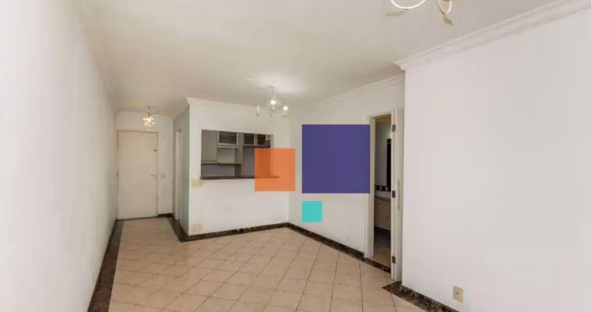 Apartamento a venda com 75m², com 3 quartos, 2 banheiros sendo 1 suite 2 com 2 vagas - super quadra morumbi