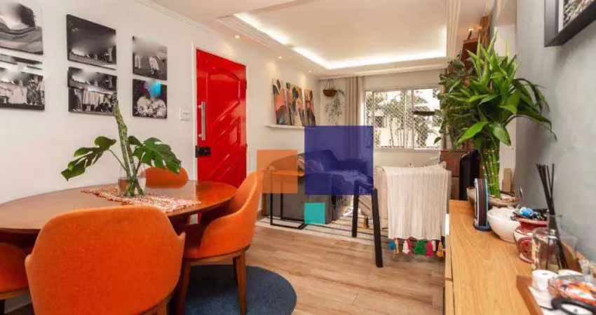 Apartamento a venda com 70m², com 2 quartos, 1 banheiro e 1 vaga -  bosque da saúde