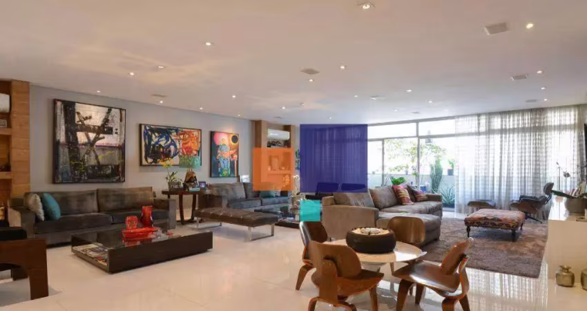 Apartamento a venda com 314m², 4 quartos, 4 banheiros sendo 3 suites e 2 vagas - santa cecília