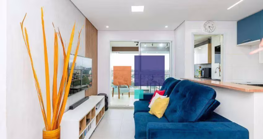 Apartamento a venda com 68m²,  2 quartos, 2 banheiros sendo 1 suite e 1 vaga - jardim prudência