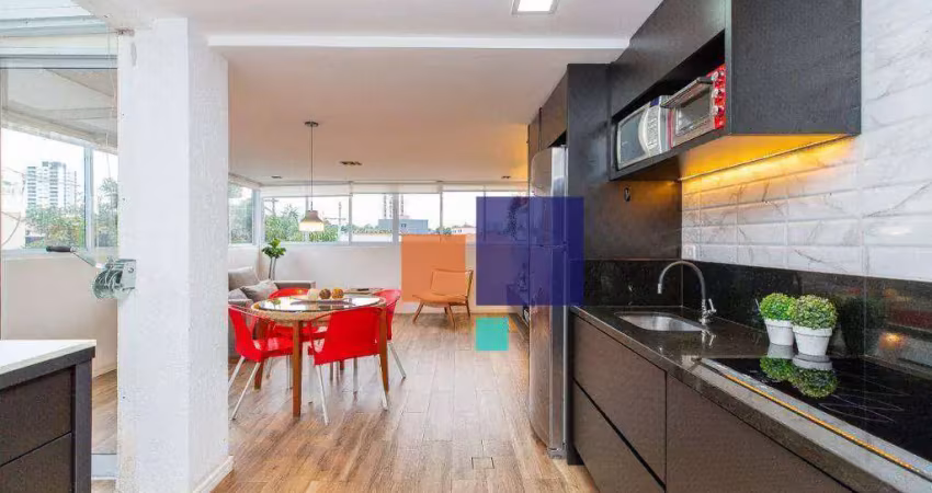 Apartamento a venda com 64m², 1 quarto, 1 banheiro e 1 vaga - chácara santo antônio