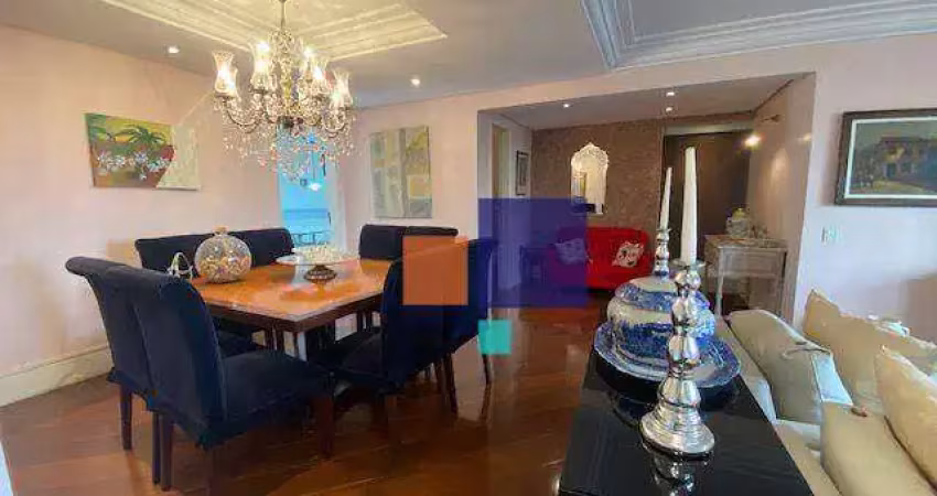 Apartamento a venda com 170m², 3 quartos, 4 banheiros sendo 2 suites e 2 vagas - brooklin paulista