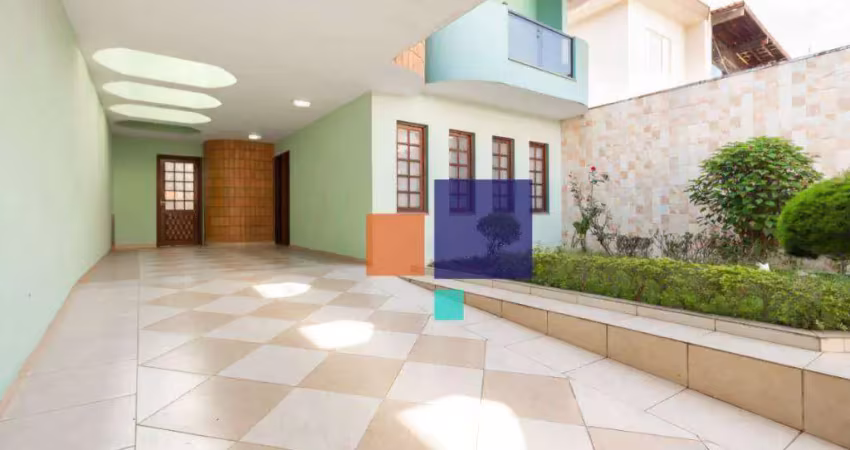 Sobrado a venda com 200m², 3 quartos, 4 banheiros sendo 1 suite - jardim grimaldi