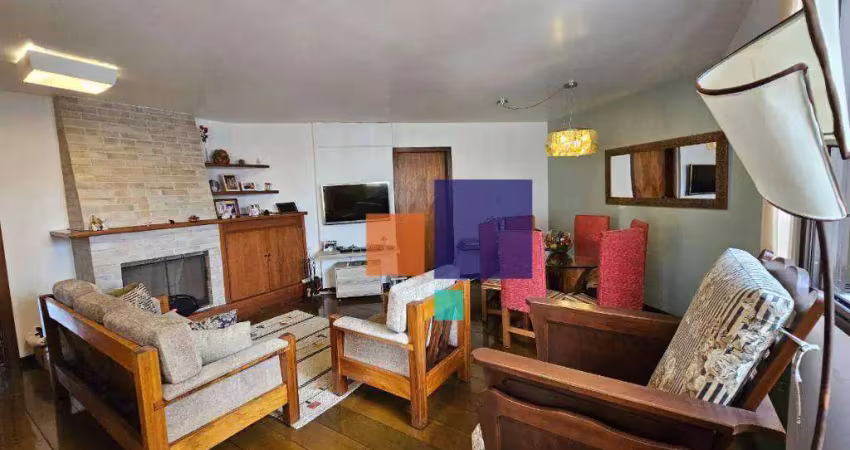 Apartamento a venda com 143m², 4 quartos, 5 banheiros sendo 3 suites e 3 vagas - indianópolis