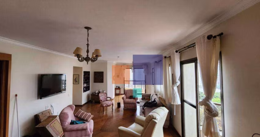 Apartamento a venda com 178m², 4 quartos, 4 banheiros sendo 1 suite e 2 vagas - perdizes