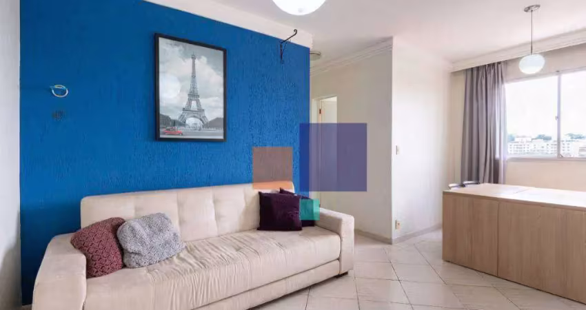 Apartamento a venda com 55m², 2 quartos, 1 banheiro e 1 vaga - jardim ivana