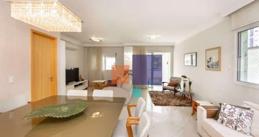 Apartamento a venda com 126m², 2 quartos, 4 banheiros sendo 1 suite e 2 vagas -  vila clementino