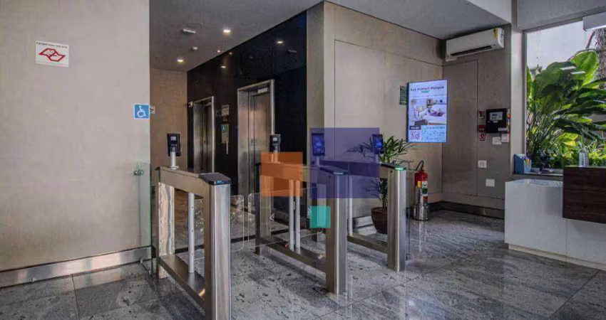 Sala comercial com 52m², 01 banheiro e 2 vagas - vende-se nas perdizes
