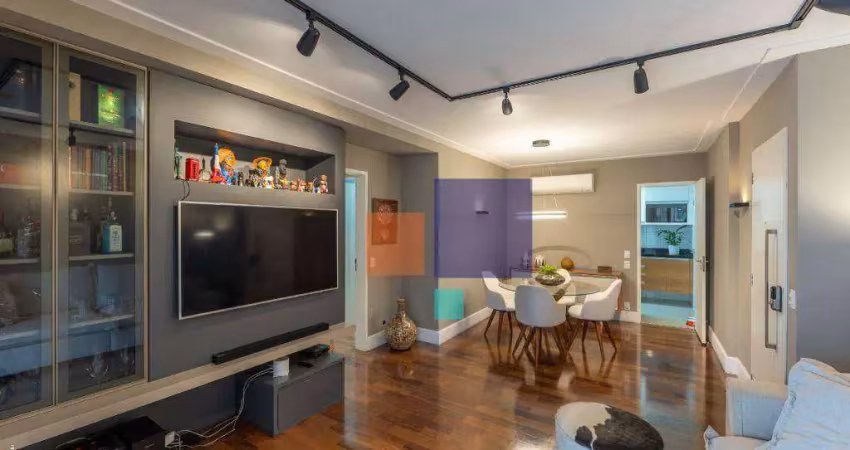 Apartamento a venda com 110m², 3 quartos, 3 banheiros sendo 1 suite e 3 vagas - campo belo
