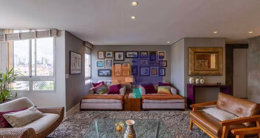 Aapartamento a venda com 127m², 2 quartos, 3 banheiros sendo 2 suites e 3 vagas - panamby