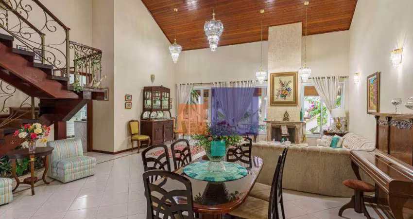 Casa de alto padrão em louveira com 479m², 5 suítes e piscina - vende-se