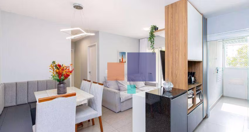 Apartamento a venda com 86m²,  2 quartos, 2 banheiros sendo 1 suite e 2 vagas - santo amaro