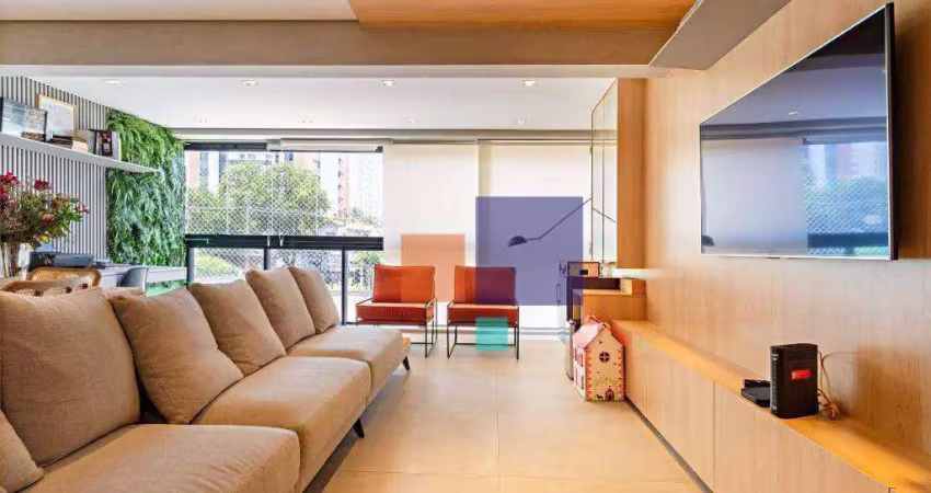 Apartamento com 123m². 03 suítes e 3 vagas - vende-se na vila mariana