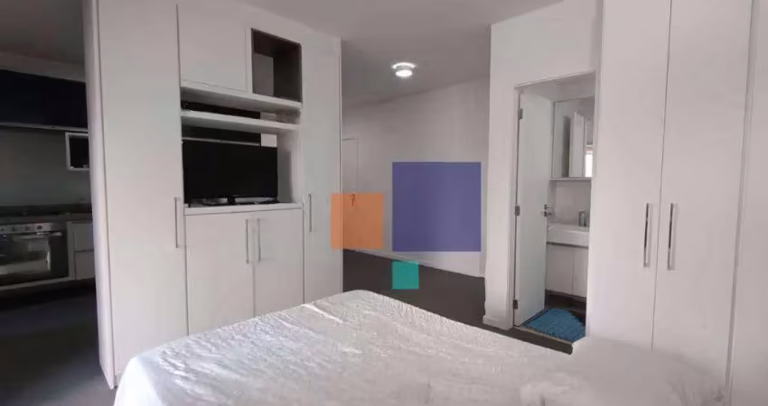 Apartamento a venda com 52m²,  1 quarto, 1 banheiro sendo 1 suite e 1 vaga - campo belo