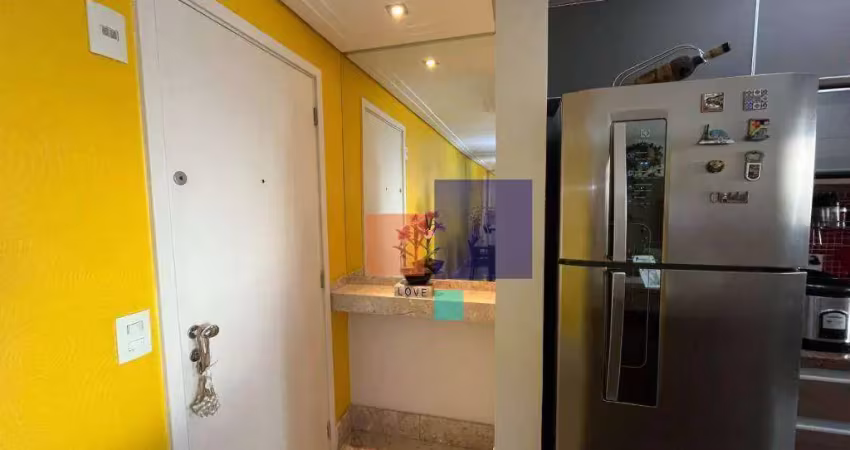 Apartamento a venda com 62m², 2 quartos, 2 banheiros sendo 1 suite e 2 vagas - vila graciosa