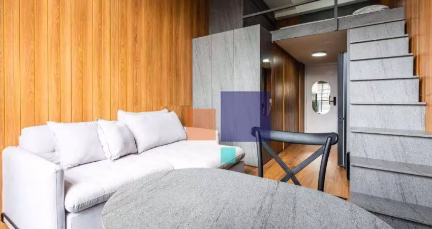 Apartamento mobiliado 43m², 1 dormitório - vende-se em moema