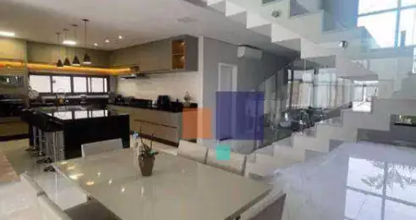Sobrado com 3 dormitórios à venda, 267 m² por r$ 2.650.000,00 - jardim residencial maria dulce - indaiatuba/sp
