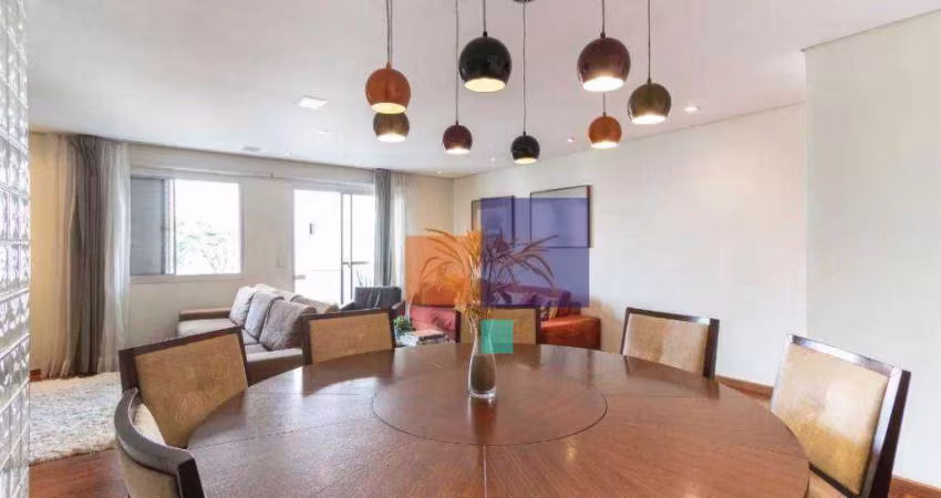 Apartamento a venda com 116m², 4 quartos, 3 banheiros sendo 2 suites e 2 vagas - vila clementino