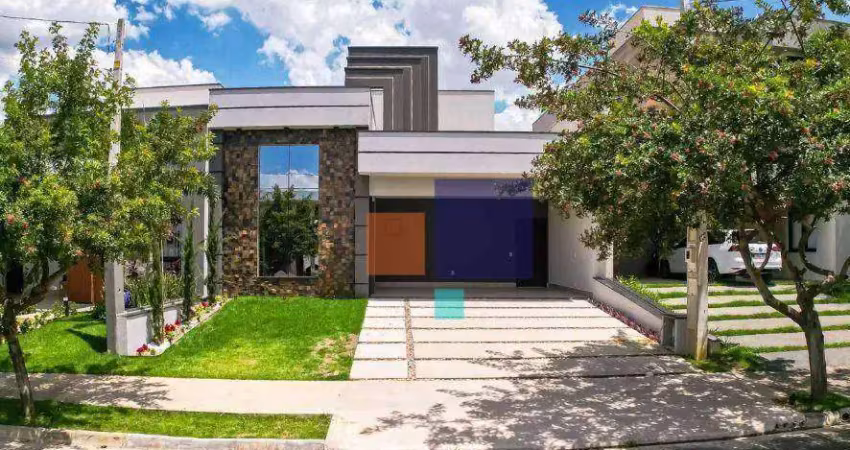 Casa com 3 dormitórios à venda, 172 m² por r$ 1.645.000,00 - condomínio jardins di roma - indaiatuba/sp