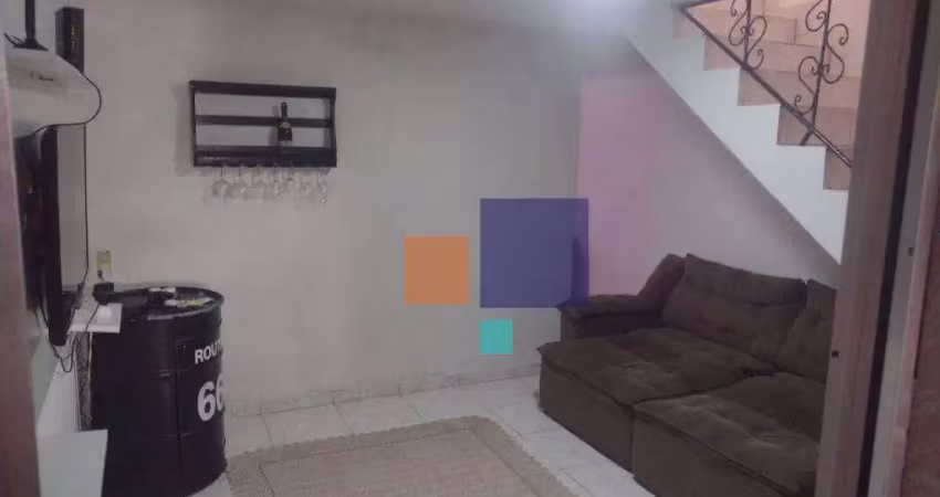 Sobrado com 2 dormitórios à venda, 119 m² por r$ 399.000,00 - vila camilópolis - santo andré/sp