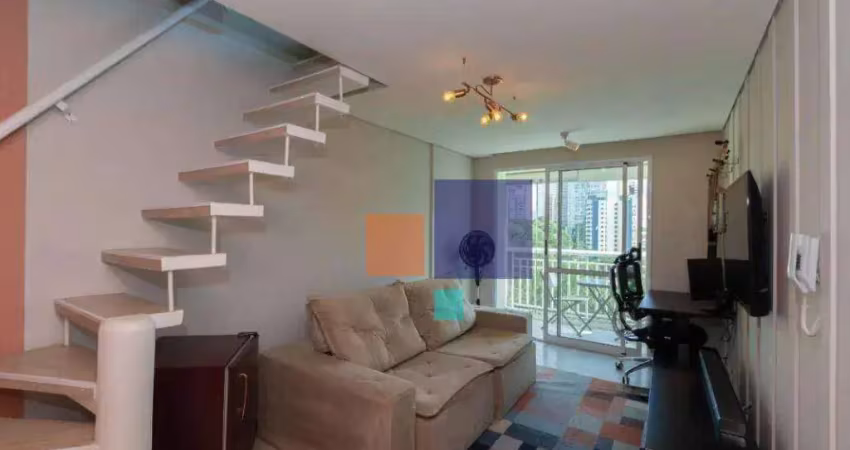 Cobertura a venda com 56m², 1 quarto, 1 banheiro e 1 vaga - vila andrade