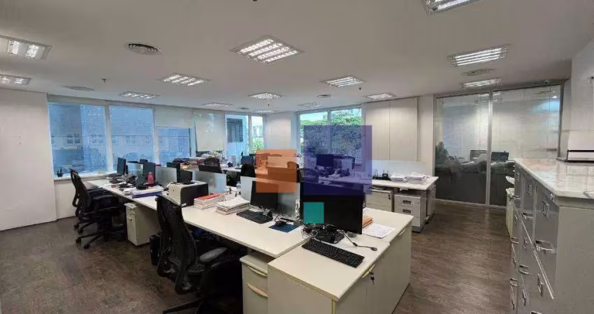 Conjunto comercial mobiliado 172m², 4 vagas - aluga-se na cidade monções