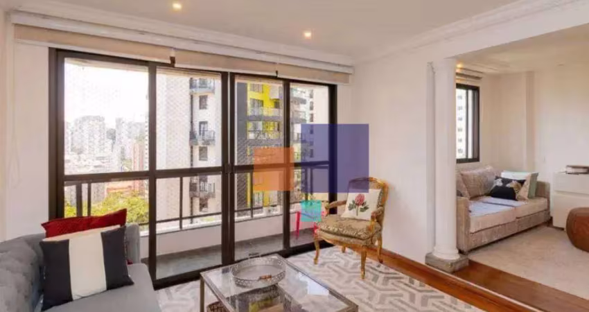 Apartamento a venda com 119m², 3 quartos, 3 banheiros sendo 1 suite e 2 vagas - vila andrade