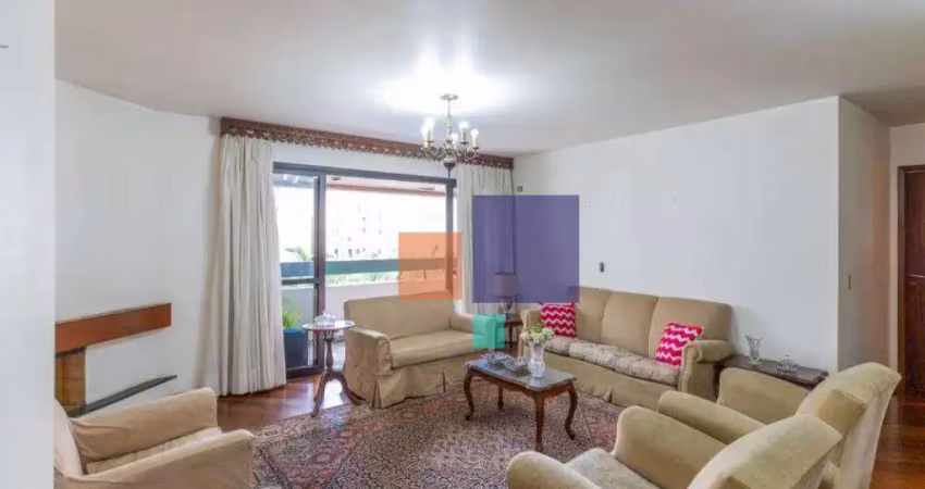 Apartamento a venda com 146m², 4 quartos, 4 banheiros sendo 1 suite e 2 vagas - moema