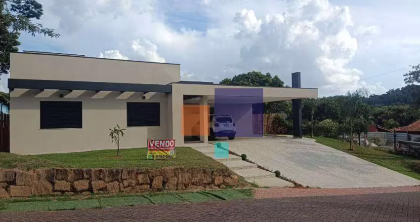 Casa com 3 suítes à venda, 320 m² por r$ 2.389.000 - condomínio clube de campo valinhos - valinhos/sp