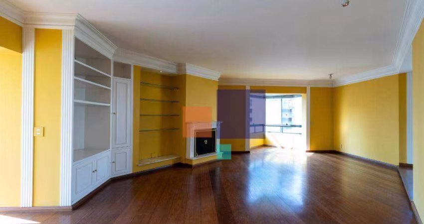 Apartamento alto padrão 285m² com 4 dormitórios (2 suítes) e 4 vagas - vende-se no campo belo