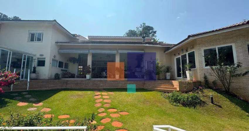 Casa alto padrão 849m², 5 suítes e 8 vagas - vende-se em atibaia