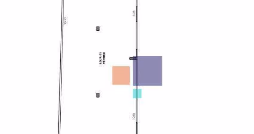 Loja alto padrão nova 376,48m² com 2 banheiros e 2 vagas - aluga-se ou vende-se