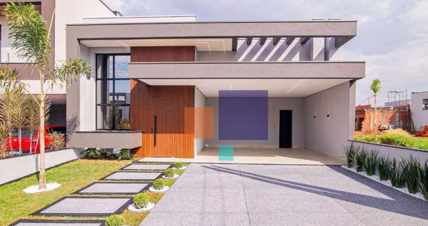 Casa com 3 dormitórios à venda, 195 m² por r$ 1.650.000,00 - residencial evidências  - indaiatuba/sp