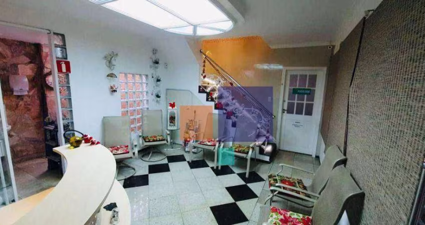 Sala para alugar, 240 m² por r$ 1.436,00/mês - jardim - santo andré/sp