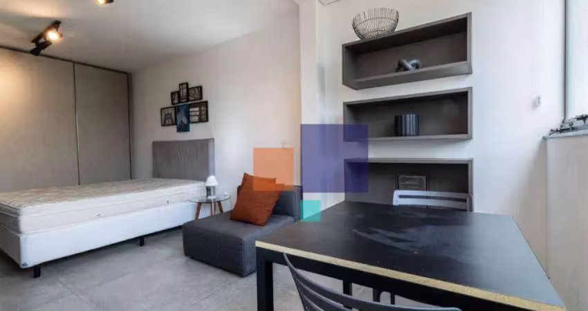 Apartamento sutdio 29m² com 1 vaga - vende-se na vila olimpia