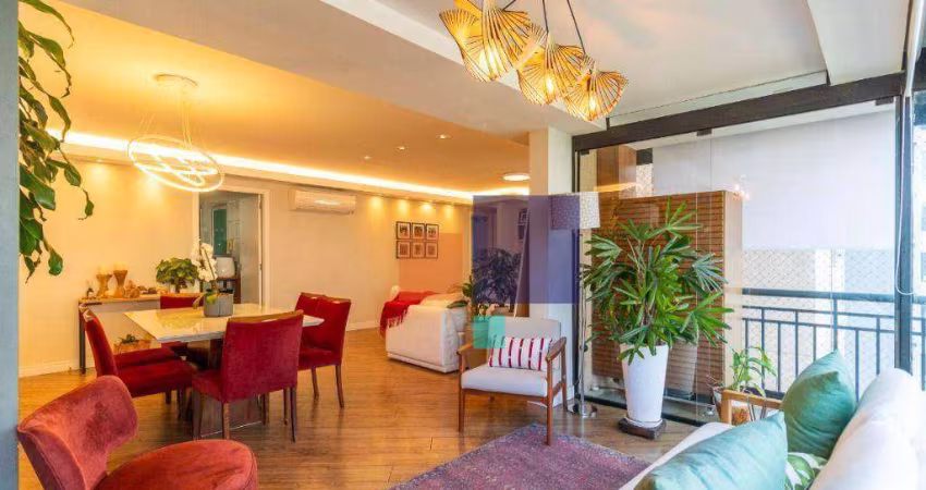 Apartamento alto padrão 125m² , 3 dormitórios (2 suítes) e 2 vagas - vende-se no brooklin