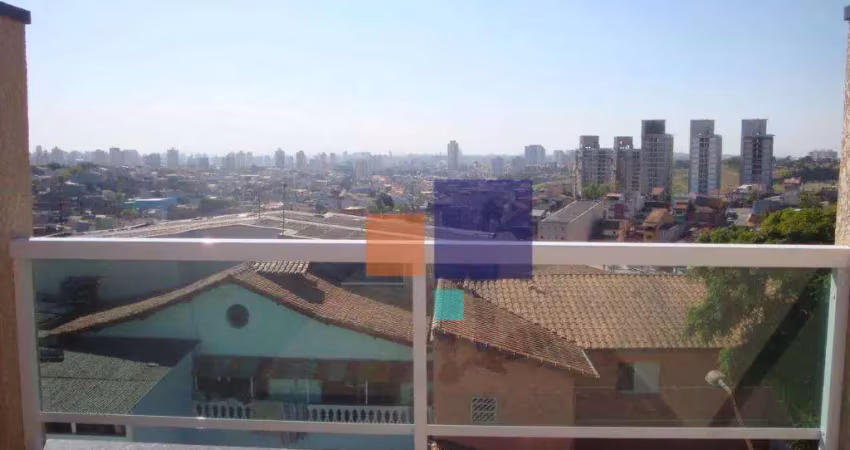 Cobertura com 2 dormitórios à venda, 124 m² por r$ 530.000,00 - vila tibiriçá - santo andré/sp