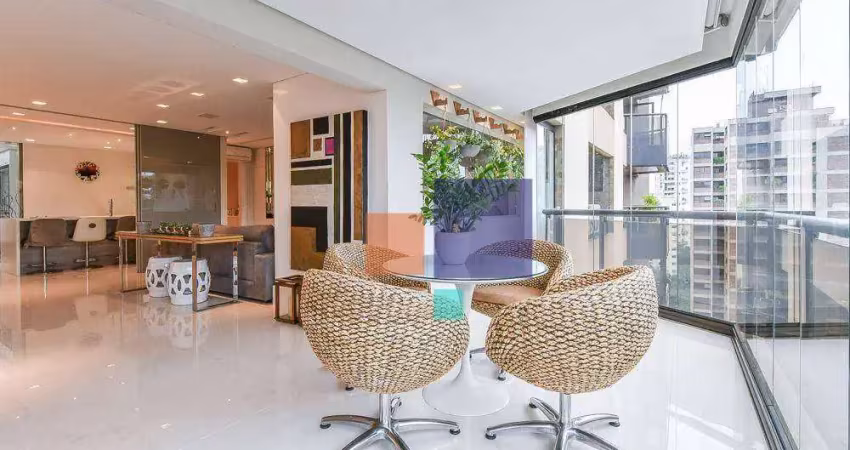 Apartamento alto padrão 244m² com 3 suítes e 3 vagas - vende-se na vila nova conceição