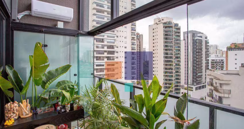 Apartamento mobiliado para venda - campo belo-                   67,50 m2 - 1 suíte - 2 vagas