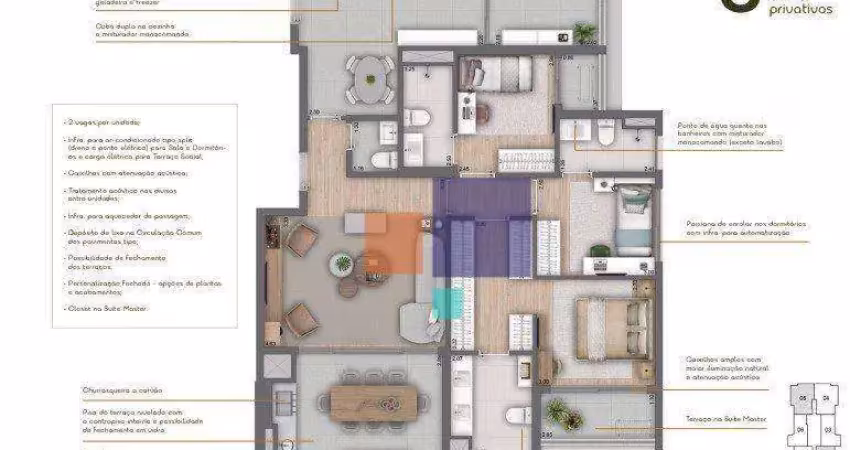 Lançamento apartamentos 93m² e 125m² com,  2 vagas - vende-se na vila mariana