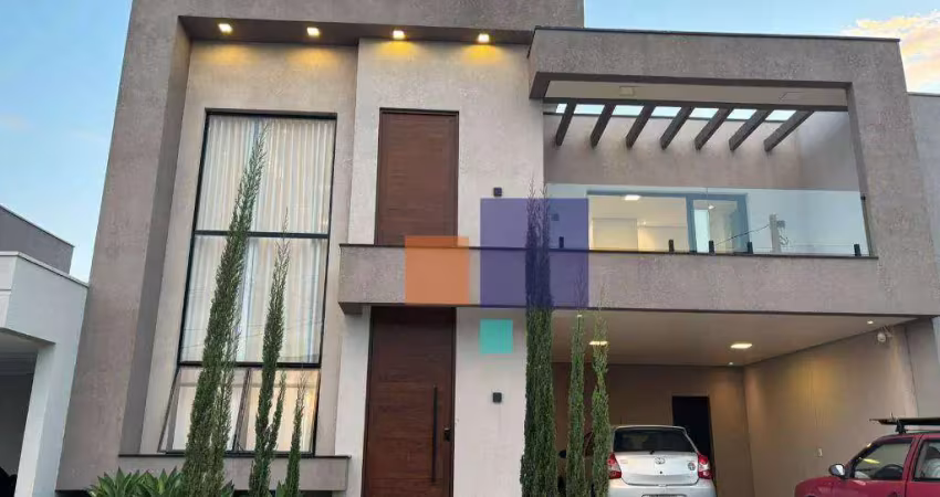 Casa com mezanino 325 m2 em condomínio fechado no residencial evidências - indaitatuba -sp