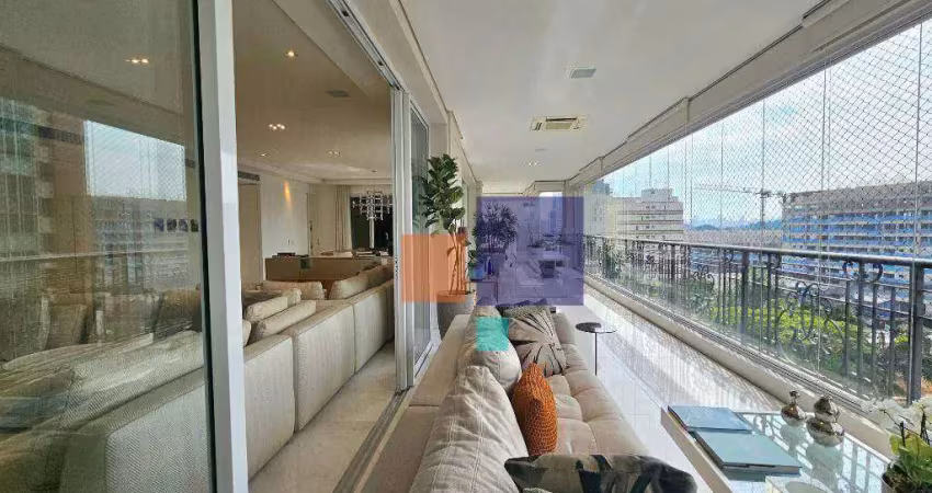 Apartamento à venda moema (fora de rota)  400 m²- varanda gourmet - 4 suítes - 5 vagas sendo 1 tipo box