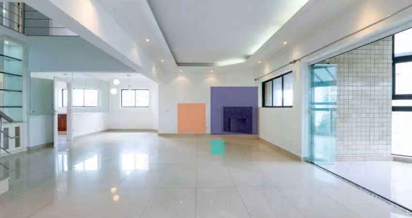Apartamento duplex 272m² com 4 suítes e 5 vagas - vende-se na vila andrade